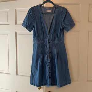 Madewell Chambray Dress